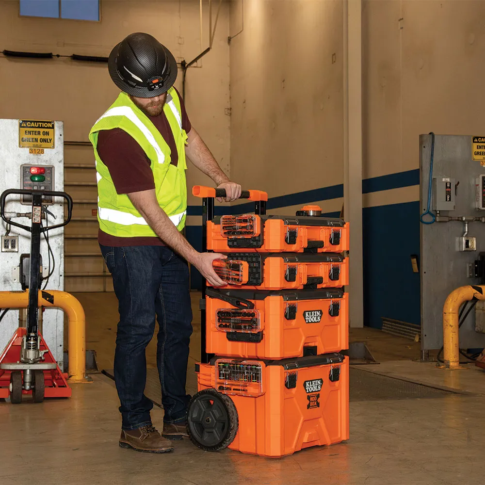 Juego de desarmadores multipunta/desarmadores de caja resistentes al impacto KNECT™, 46 piezas